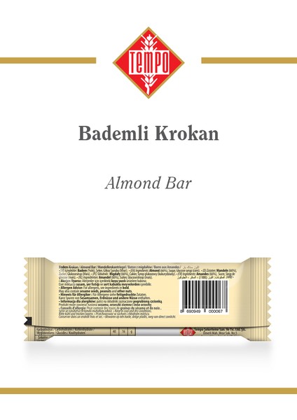 Bademli Krokan 40 G x 12 Adet fırsatları