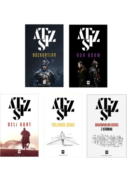 Hüseyin Nihal Atsız Bozkurtlar Seti 5 Kitap