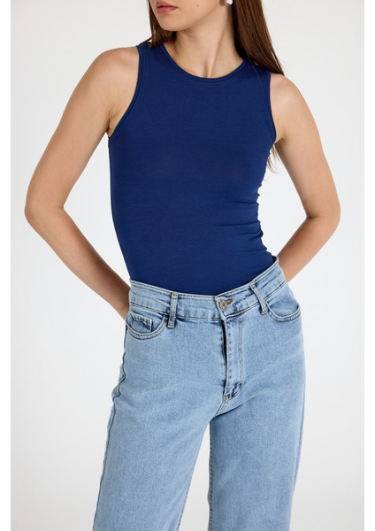 Laci Bisiklet Yaka Kolsuz Slim Fit Atlet 1663 fırsatları