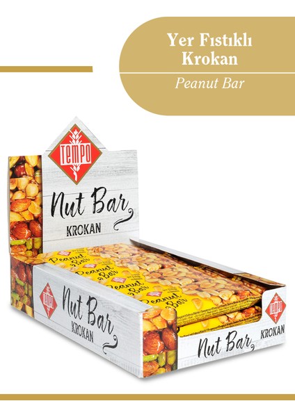 Yer Fıstıklı Krokan 40 G x 12 Adet