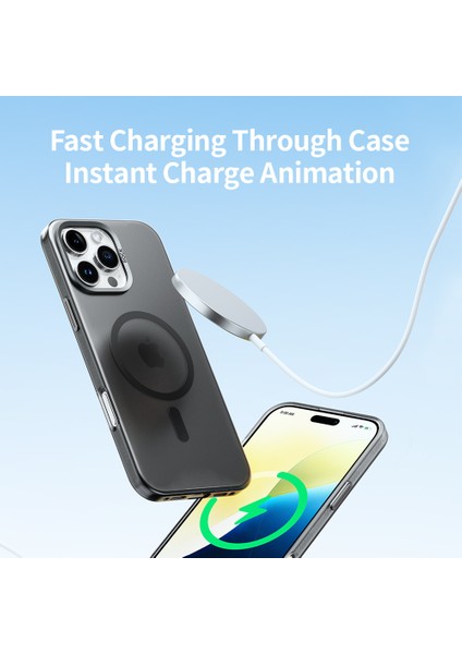 Rock Iphone 16 Pro Max Matte Magsafe Silikon Kılıf