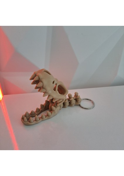 T-Rex Kafatası Anahtarlık