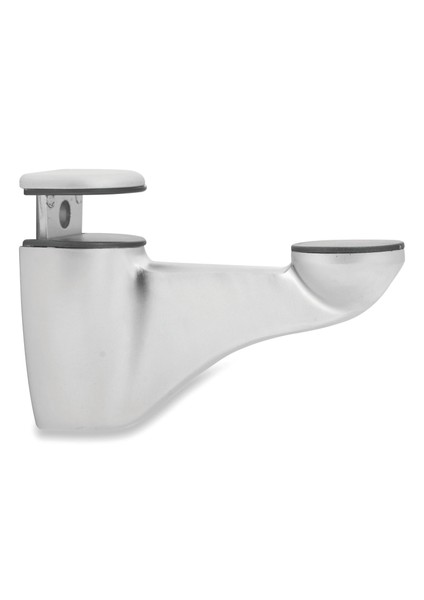 2 Adet Lüks Alüminyum Ayarlı Raf Tutucu (Etejer) 4-30 mm (8-2100-A-2)