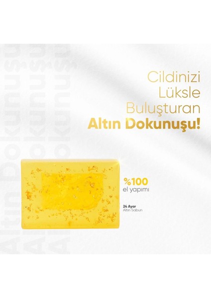 24 Ayar Altın Sabun -Golden Soap modelleri