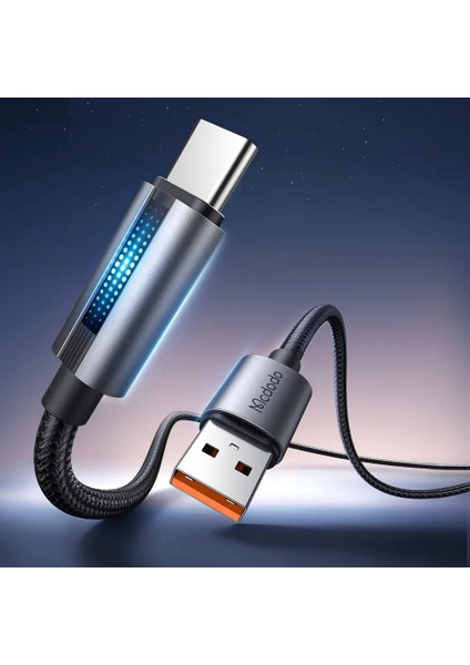 CA-5180 Usb-A To Type-C LED Işıklı1.2m Kablo fiyatları