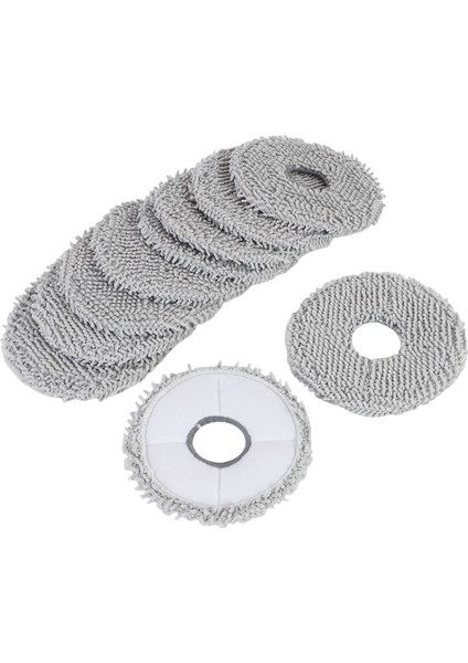 L10S ULTRA/L10S Pro ULTRA/L20 Ultra HEAT/X10+ Vakum Robotu Için 10'lu Paket Paspas, Yıkanabilir (Yurt Dışından)