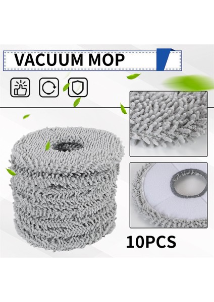 L10S ULTRA/L10S Pro ULTRA/L20 Ultra HEAT/X10+ Vakum Robotu Için 10'lu Paket Paspas, Yıkanabilir (Yurt Dışından) indirimleri