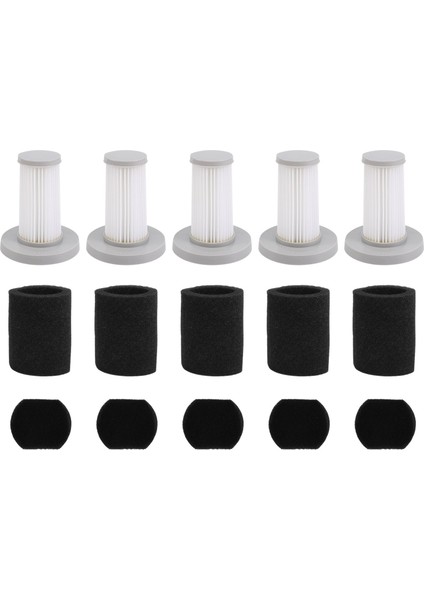 El Tipi Elektrikli Süpürge Hepa Filtre Sünger Seti DX700 DX700S Yedek Parça Aksesuarları (Yurt Dışından)