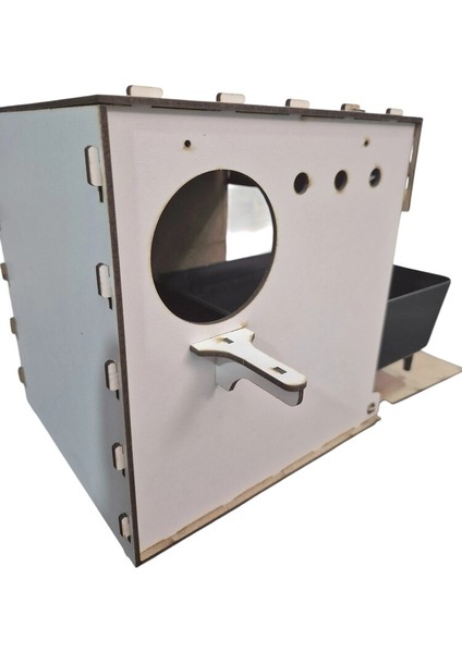 Papağan ve Muhabbet Kuşu Folluklu Yuvalık 20X22X18 cm modelleri