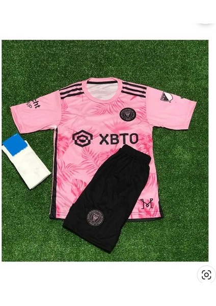 I.n.t.e.r Miami 2024/25 Yeni Sezon Lionel Messi Çocuk Forması 3'lü Set Pembe -SM11 fiyatları