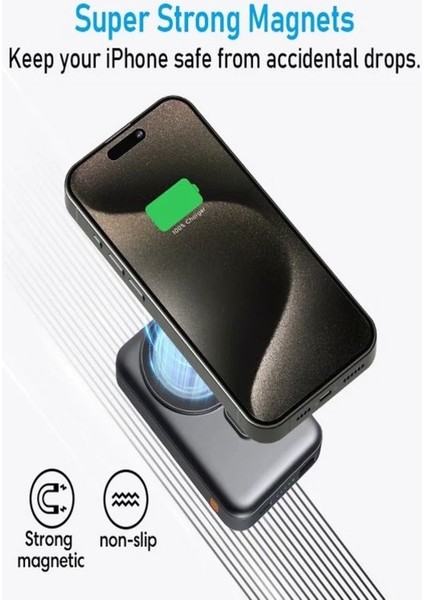 Acl PW103 5000 Mah 22.5 W Kablosuz Taşınabilir Hızlı Şarj Powerbank indirimleri