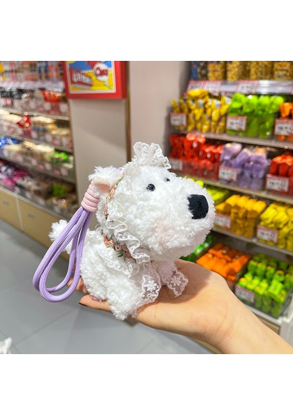 Yeni 1 Adet Karalama Köpek Peluş Kolye Bebek Çekicilik Karalama Köpek Yavrusu Bebek Çanta Anahtarlık Bebek Çekicilik (Yurt Dışından)