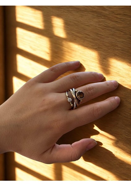 Gümüş El Işi Otantik Renk Değiştiren Taşlı Yüzük fırsatları