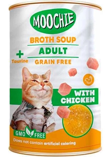 Tavuklu Tahılsız Yetişkin Kedi Çorbası 135 ml modelleri
