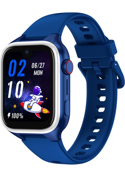 Kids Watch Adventure 4.5g Sim Kartlı Akıllı Çocuk Saati Blue GPS Konum Takibi Görüntülü Görüşme