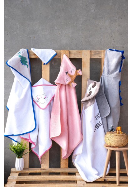 Pamuk 60X110 Tembel Hayvan Başlıklı Kadife Bebek & Çocuk Kundak modelleri