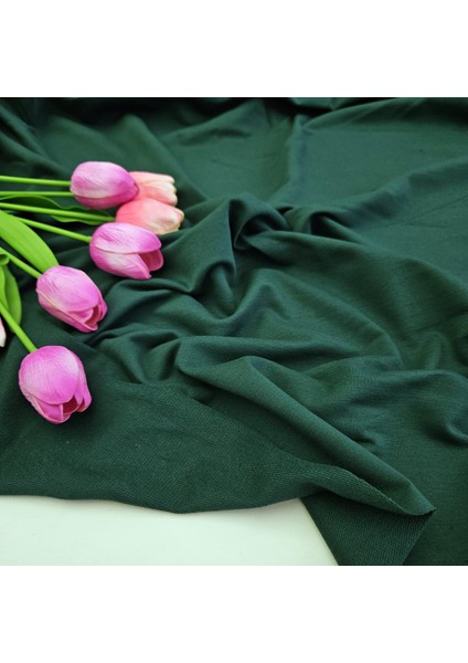 Penye %95 Pamuk %5 Elastan İki İplik Kumaş | Yeşil fiyatları