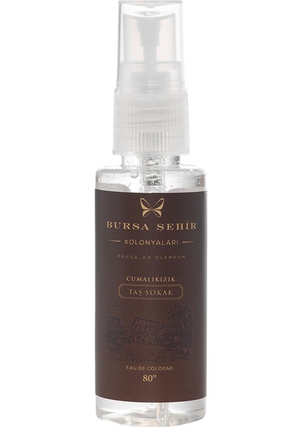 Cumalıkızık Taş Sokak Kolonyası Sprey Başlıklı 45 ml