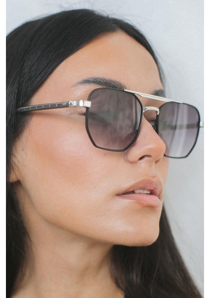 Hurtaw Grey Silver Black Degrade Güneş Gözlüğü modelleri