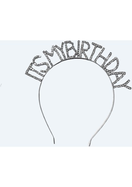 Happy Birthday Yazılı Kuşak ve Its My Birthday Yazılı Taşlı Taç & Pembe Gümüş Kuşak Taşlı Gümüş Taç fiyatları