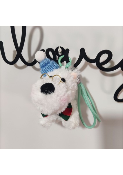 Yeni 1 Adet Karalama Köpek Peluş Kolye Bebek Çekicilik Karalama Köpek Yavrusu Bebek Çanta Anahtarlık Bebek Çekicilik (Yurt Dışından)
