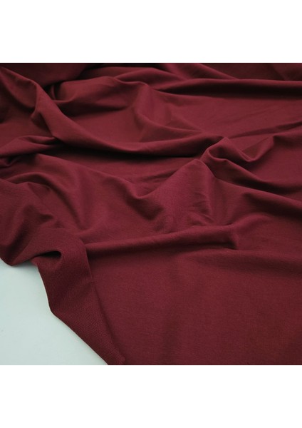 Penye %95 Pamuk %5 Elastan İki İplik Kumaş | Bordo fiyatları