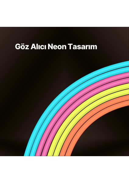 Usb-C - Lightning Hızlı Şarj Kablosu 120CM Neon Turuncu 2DK60NT indirimleri