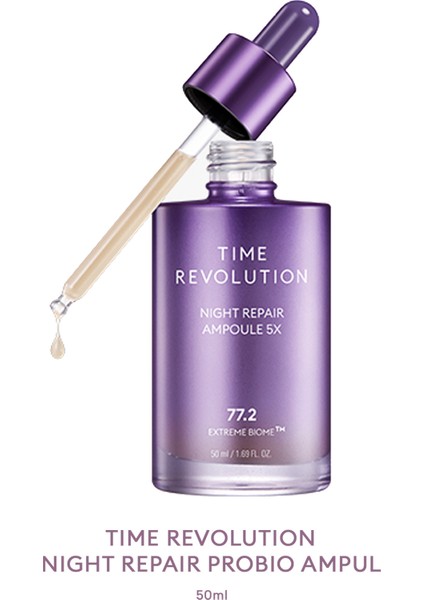 Yaşlanma Karşıtı Probiyotik İçerikli Ampul 50ml Time Revolution Probio Ampoule