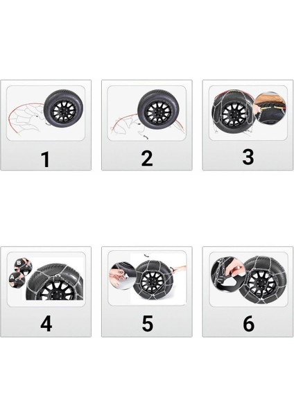 Oto Lastik Kar Zinciri 155/80/R13 x Tipi Binek Suv Takmatik Kolay Montaj fiyatları