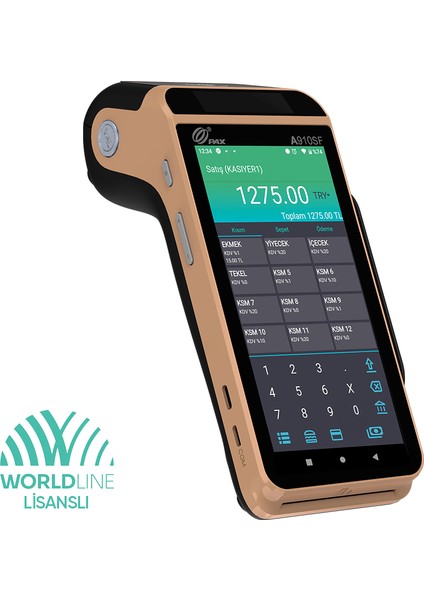 - Pax A910SF Android Yazarkasa Pos