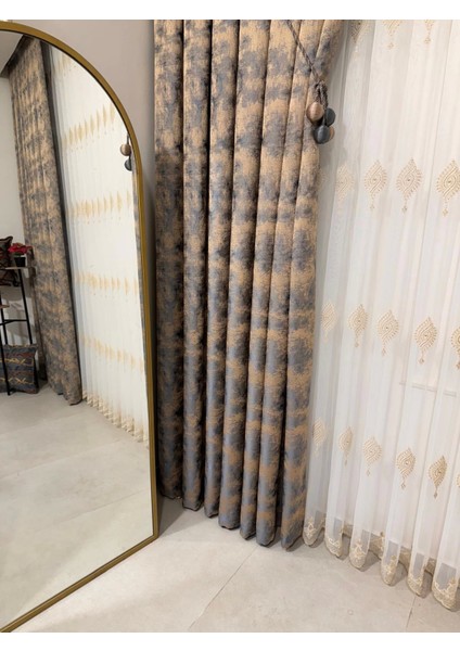 Nivemeshome Istanbul V-5502 1/3 Sık Pileli Fon Perde Apm fırsatları
