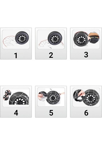 Oto Lastik Kar Zinciri 225/60/R15 x Tipi Binek Suv Takmatik Kolay Montaj fiyatları