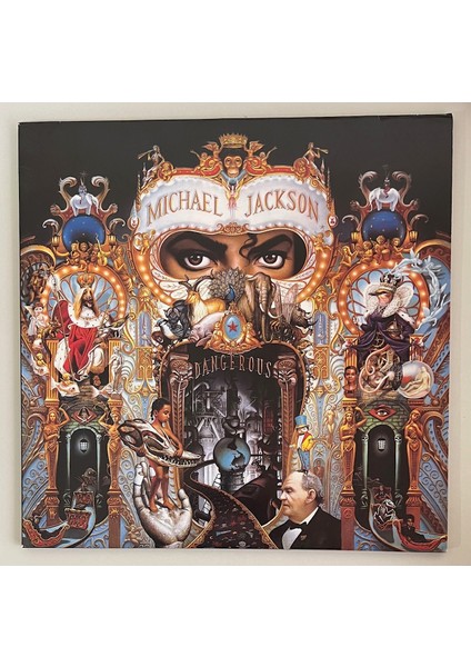 Michael Jackson Dangerous Lp Double Çift Plak (2015 Avrupa Baskı Plak)