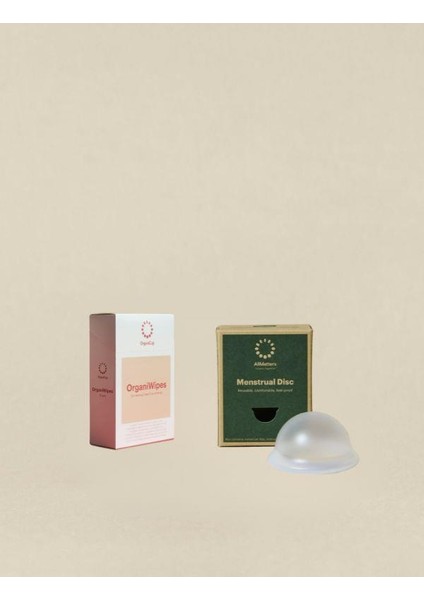 Menstrual Disk ve Regl Kabı Temizleme Mendili