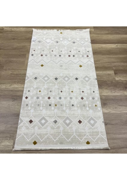 Dekor 1056 Multi kaymaz Taban Antibakteriyel Modern Akrilik Halı