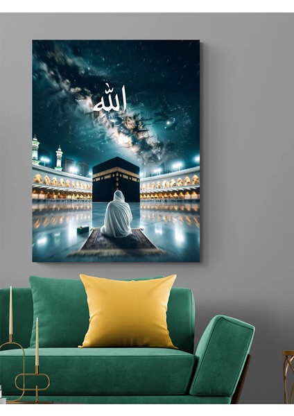 Kabe Dua Kanvas Tablo Ev Duvar Salon Ofis Hediyelik Dekarasyon Süsü Ölçü Seçiniz :)