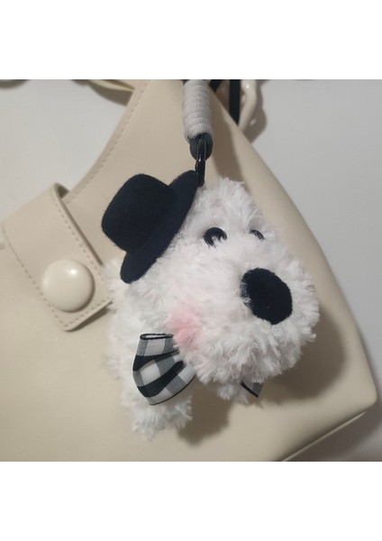 Yeni 1 Adet Karalama Köpek Peluş Kolye Bebek Çekicilik Karalama Köpek Yavrusu Bebek Çanta Anahtarlık Bebek Çekicilik (Yurt Dışından)