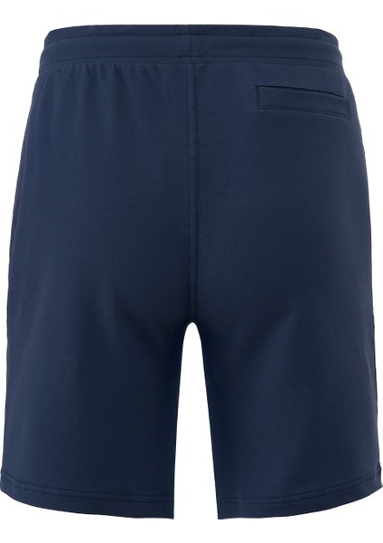Pamuklu Erkek Indigo Casual Şort 2 Iplik Yan Cepli Bağcıklı Regular Fit Normal Kalıp Boru Paça Günlük Bermuda indirimleri