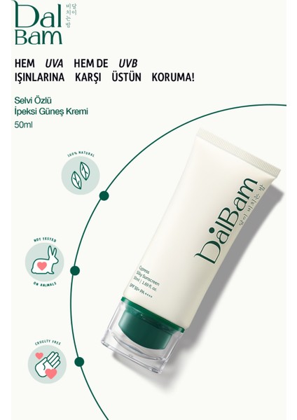 Yüz Güneş Kremi SPF50 50ML | Su Bazlı Yüksek Koruma, Nemlendirici| Selvi Özü ve Eksozom (Kore)