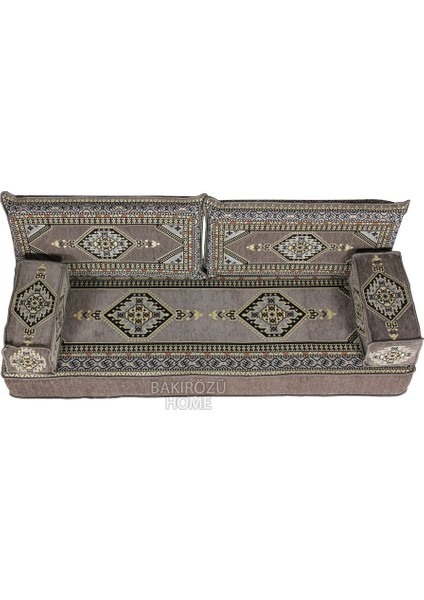 Şark Köşesi Takımı (20 cm Minder Kalınlığı) Gri Yahyalı Modeli 5 Parça fiyatları