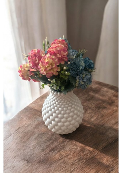 Modern Petek Dekor Vazo Parlak Şıklık ve Fonksiyonel Saksılık fırsatları