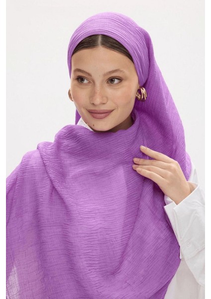 Freya Müslin Fuşya Püsküllü Bürümcük Pamuklu Şal fiyatları