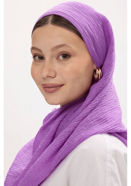 Freya Müslin Fuşya Püsküllü Bürümcük Pamuklu Şal fırsatları