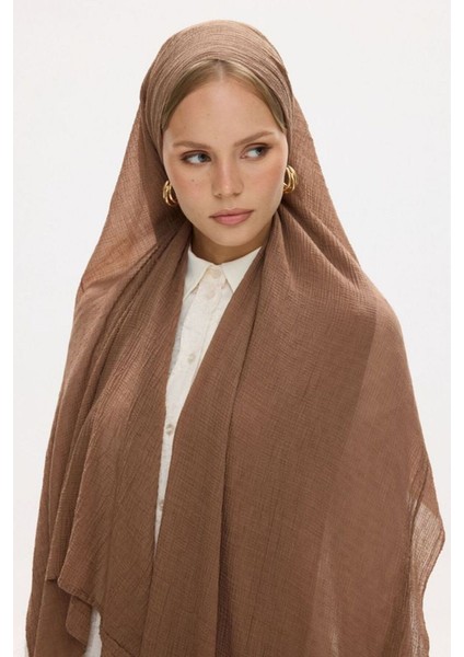 Freya Müslin Vizon Püsküllü Bürümcük Pamuklu Şal indirimleri