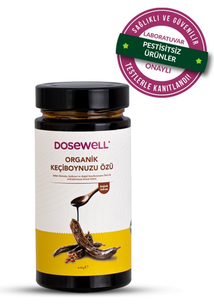 Organik Keçiboynuzu Özü 640 gr