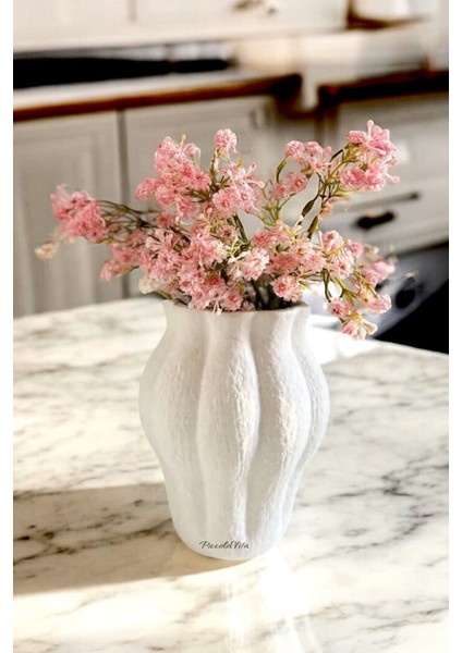 Dokulu Stoneware Vazo | Hm Muadili Taş Doku Vazo | Trending Pinterest Vazo