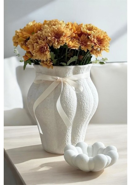 Dokulu Stoneware Vazo | Hm Muadili Taş Doku Vazo | Trending Pinterest Vazo fırsatları