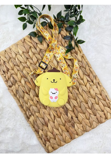 Ünisex Çocuk Pompom Purin Silikon Çanta fiyatları