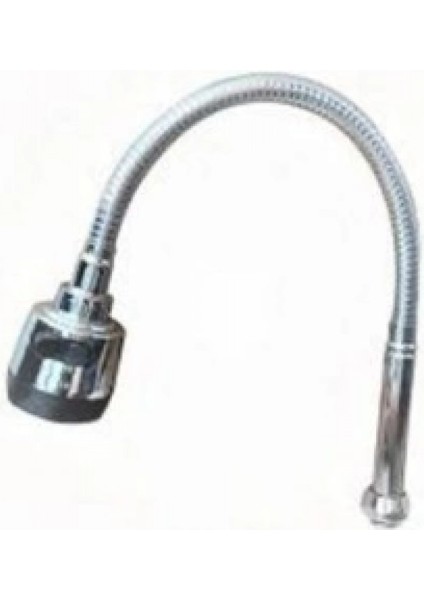 Krom Topaç Kubar Yaylı Boru Mutfak Batarya Ucu Poşetli (4887)