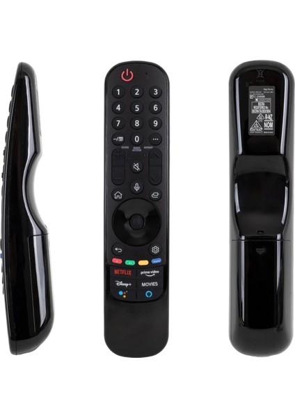 Kl Lg MR21GA AKB76036204 Netflıx-Rakuten Tv-Prıme Vıdeo-Dısney+ Tuşlu Lg Aır Mouse Sihirli Kumanda (4887)